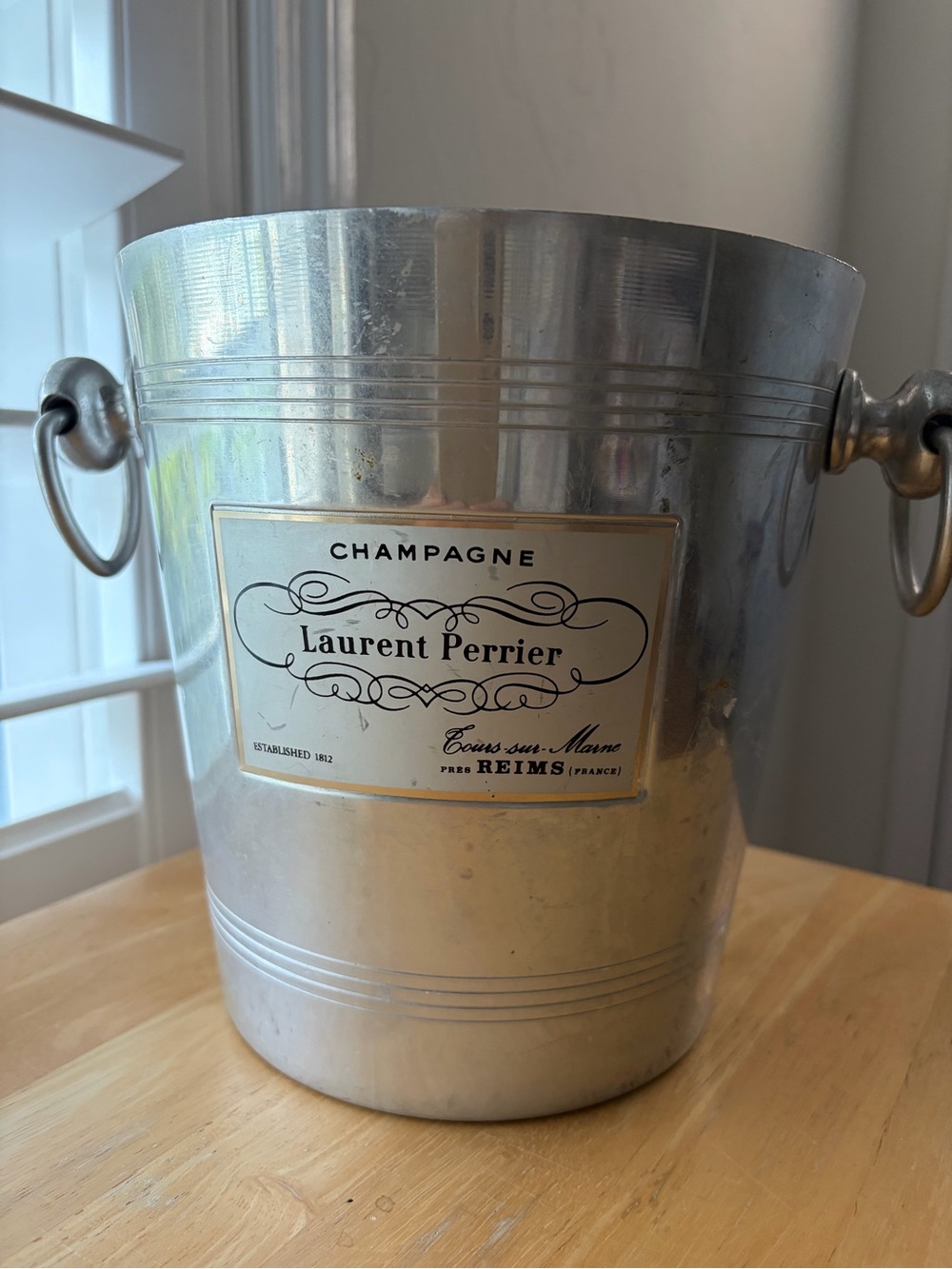 Vintage French Champagne Bucket